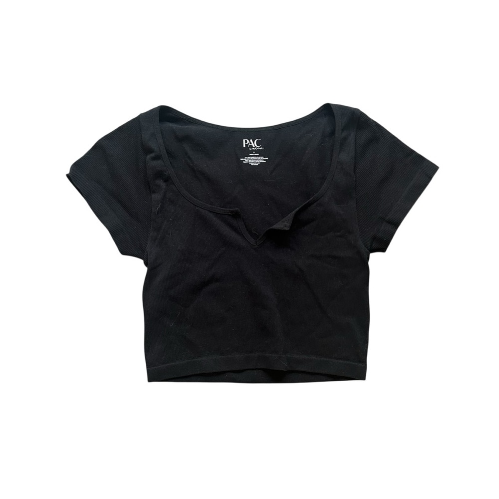 PacSun Black Crop Top